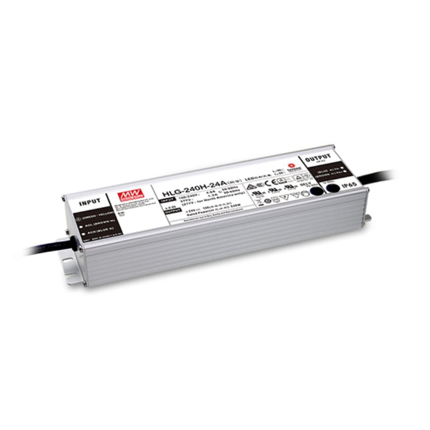 CE+T HLG-240H-36B Mean Well AC-DC Single output LED driver 240W - 36Vdc - 6,7A