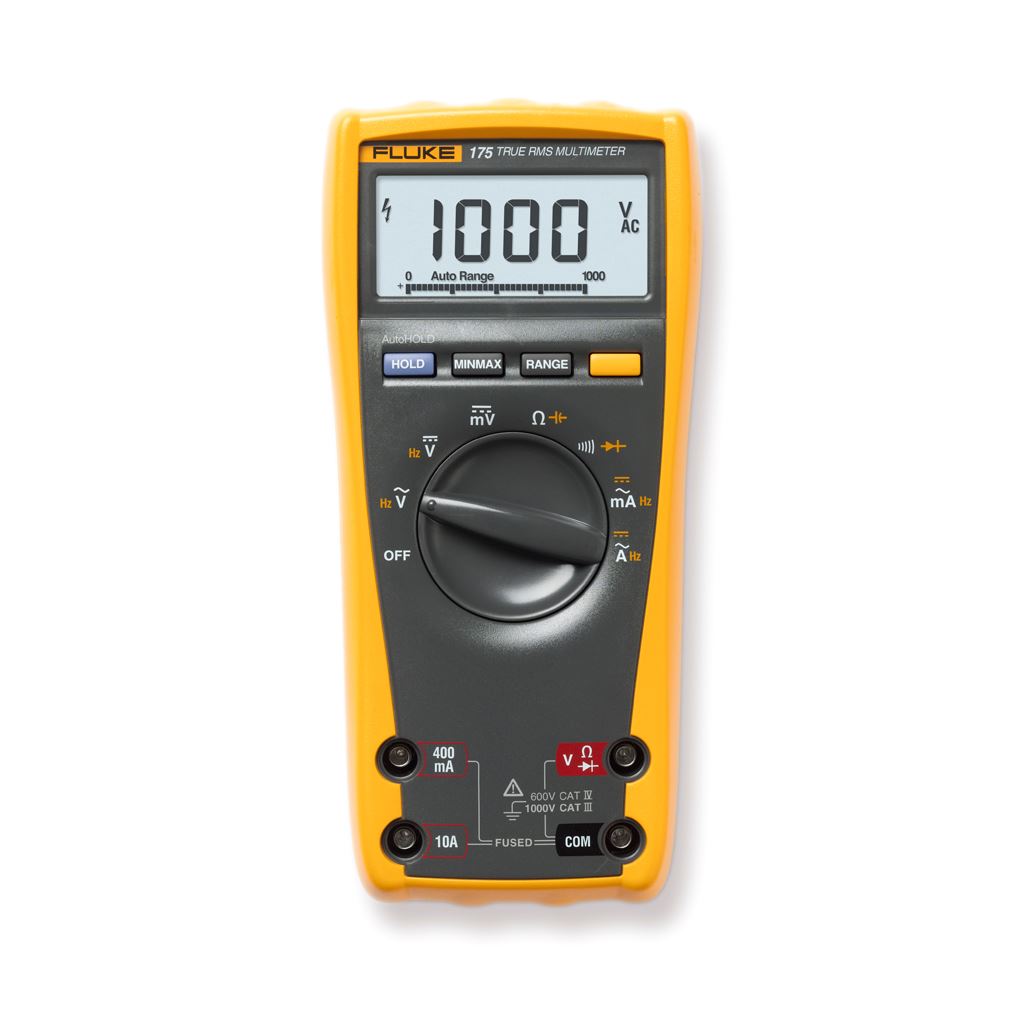 Fluke-175 EGFID True RMS multimeter, inclusief TL75-1 meetsnoeren