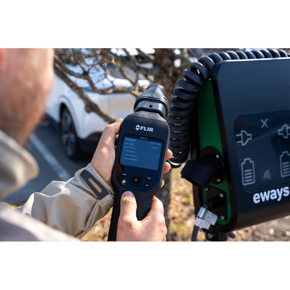 FLIR EV86-T2 Laad station analyzer met METERLiNK