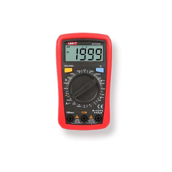 Uni-Trend UT131C Palm Size digitale multimeter tot 250V AC/DC met temperatuur