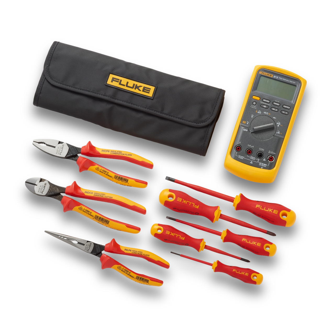 Fluke IB875KEUR Industriële multimeter & starterset met handgereedschap